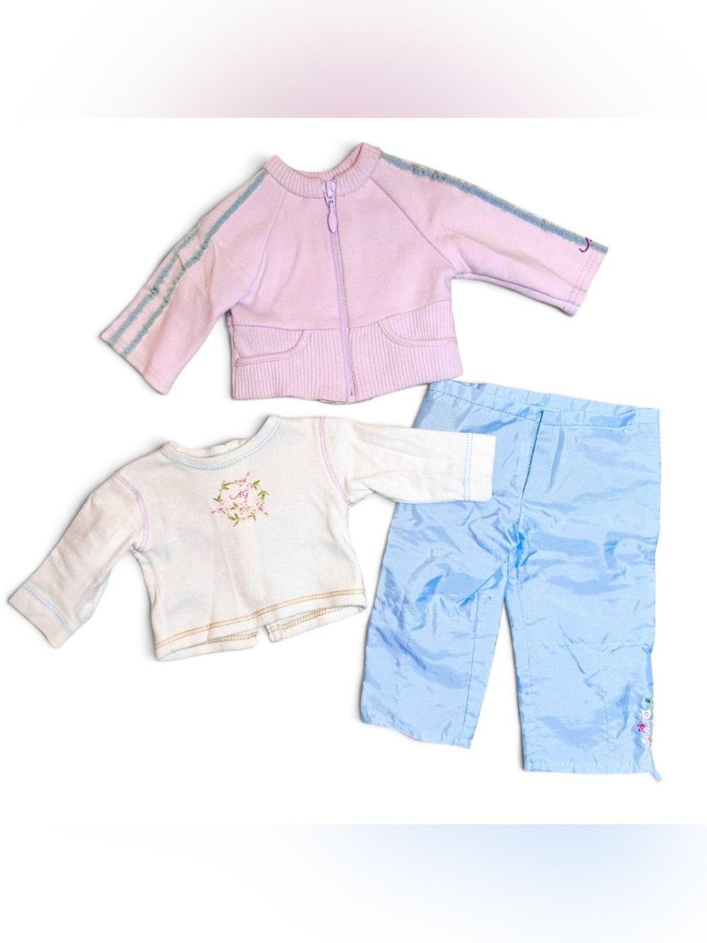 American Girl Doll 2002 Sporty School Outfit Set Jacket Pants Shirt Retired HTF